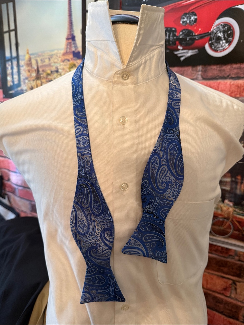 Alizeal Self Bow Tie
